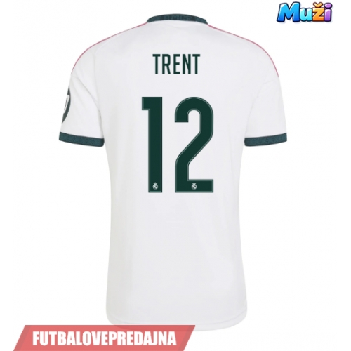 Lacne Muži Futbalové dres Real Madrid Alexander-Arnold #12 2026-27 Krátky Rukáv - Domáci